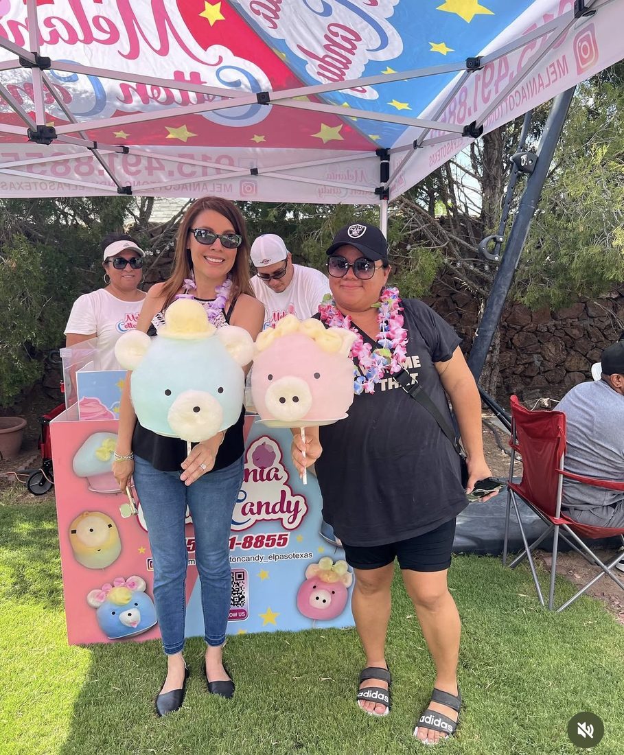 Melania Cotton Candy &ndash; Celebrating together