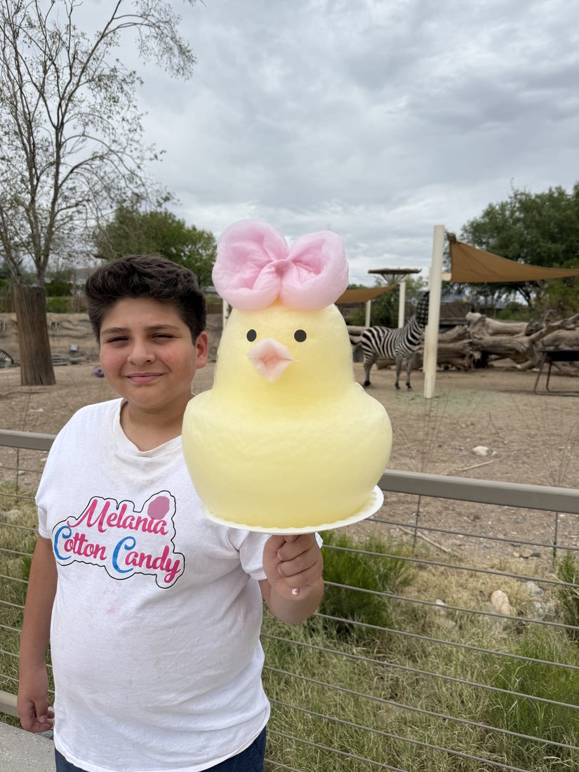 Melania Cotton Candy &ndash; Made fresh, on-site